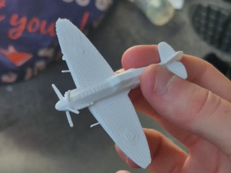 Avion Spitfire de la Seconde Guerre mondiale - Maquette Print
