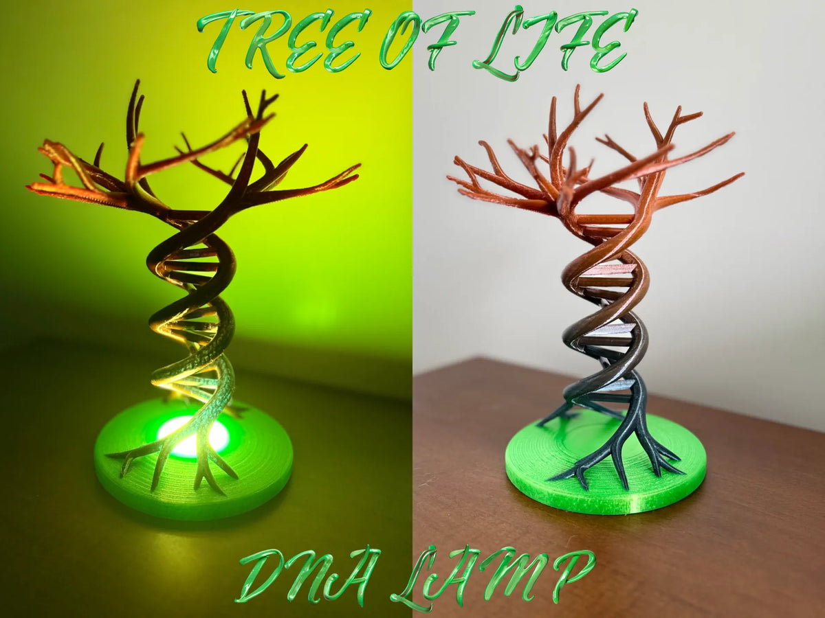 Kit de lampe double hélice Arbre de vie ADN MH001 - Science Print