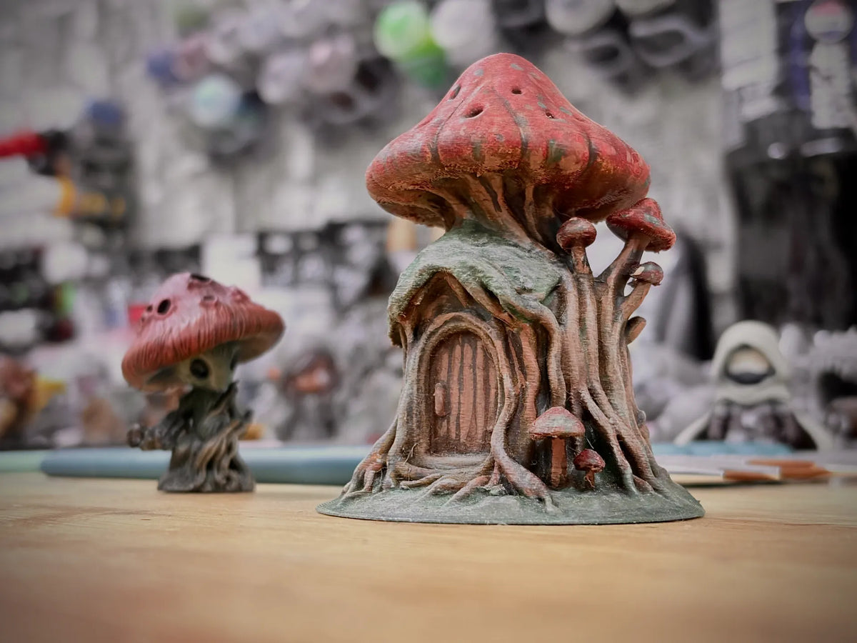 Maison de village Myconid DnD Pathfinder - Maquette Print
