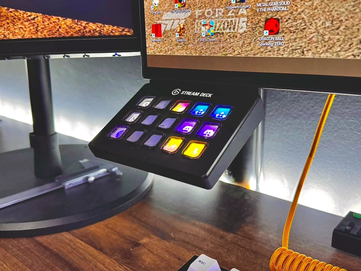 Support vertical pour Stream Deck et moniteur - Tech Print