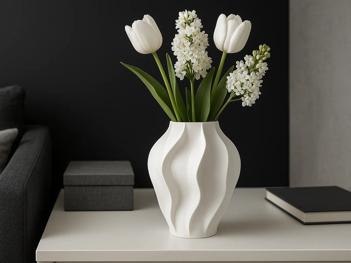Le Vase Ondes – Élégance organique - Maison Print