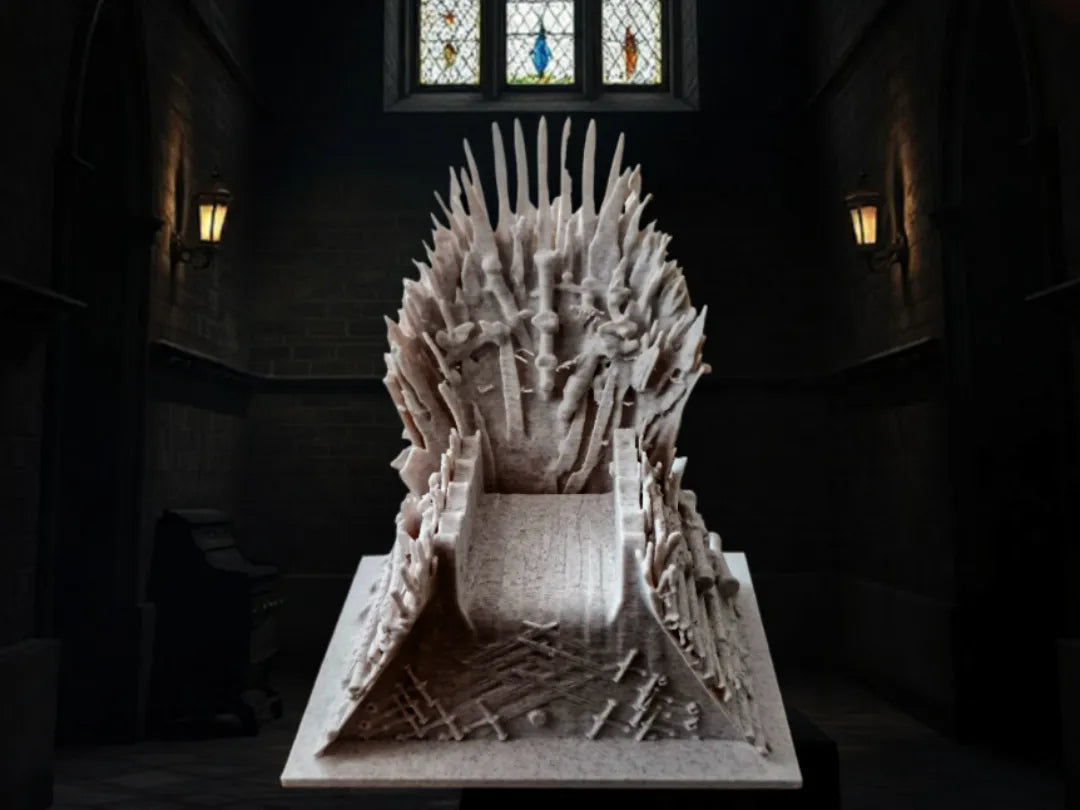 Trône de Fer – Impression 3D inspirée de Game of Thrones - Geek Print