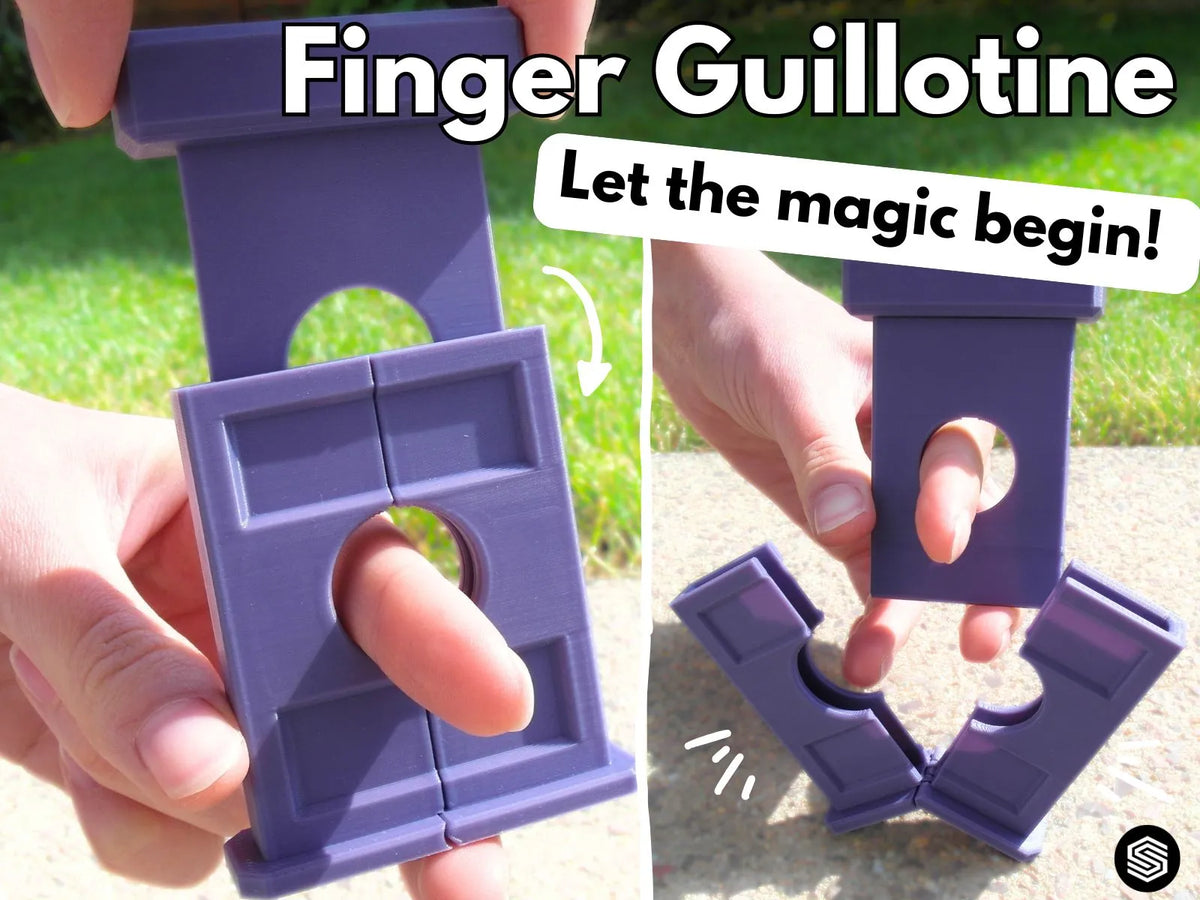Guillotine à doigts (accessoire de tour de magie) - Cadeau Print