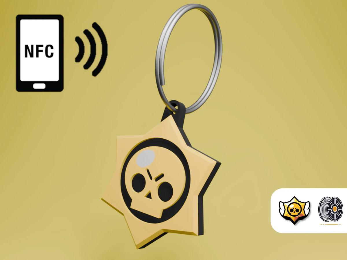 Porte-clés logo Brawl Stars - NFC Print