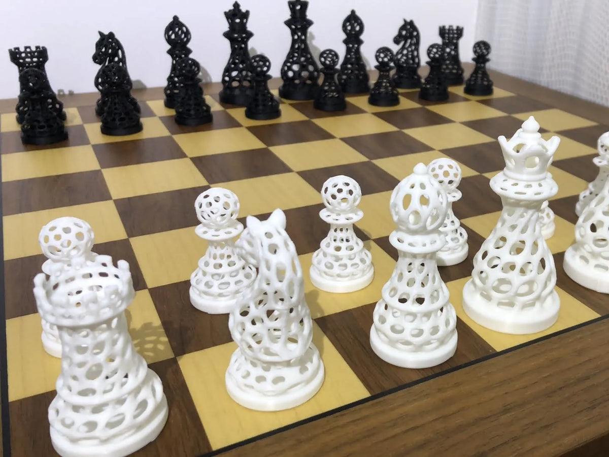 Jeu d'échecs Voronoï - Jeux Print