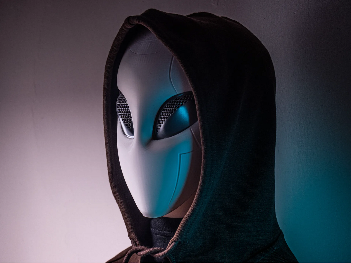 Masque d'extraterrestre cybernétique - Geek Print