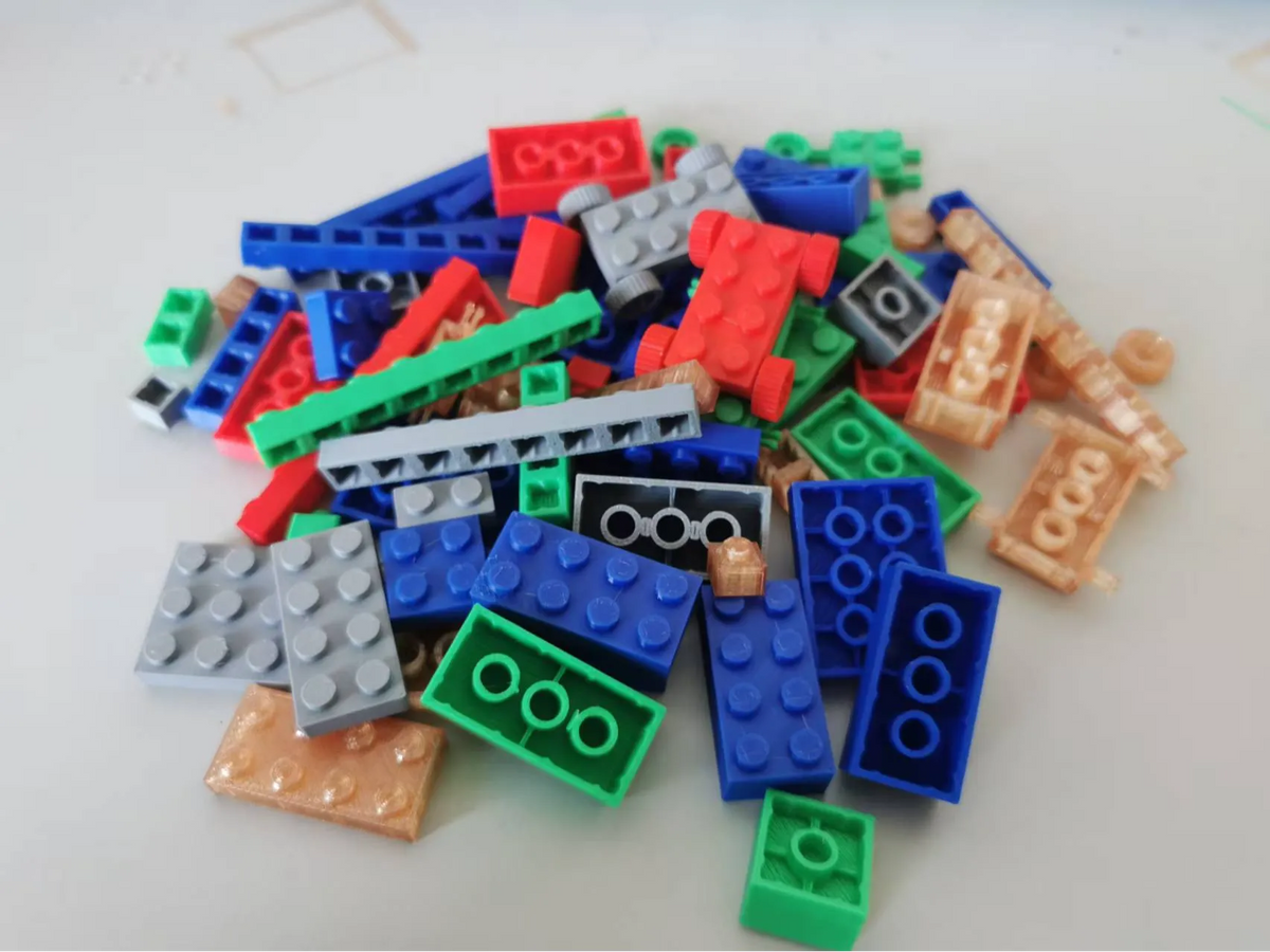 Briques de construction Lego (serrées) - Bébé Print