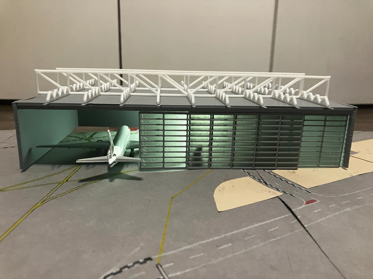 Hangar pour avions modèles - Maquette Print