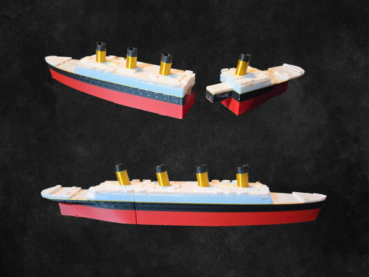 Titanic à Démonter - Maquette Print