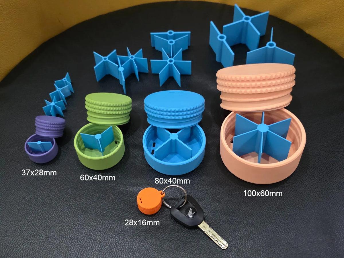 Conteneur de voyage modulaire avec aérations - Beauté Print