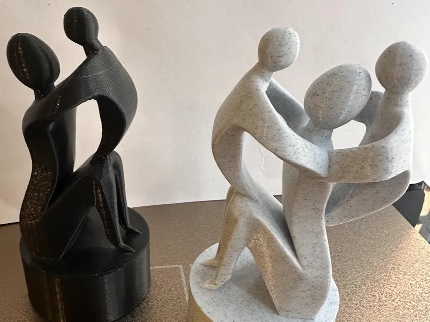 Sculpture Fête des Mères avec fils - Cadeau Print