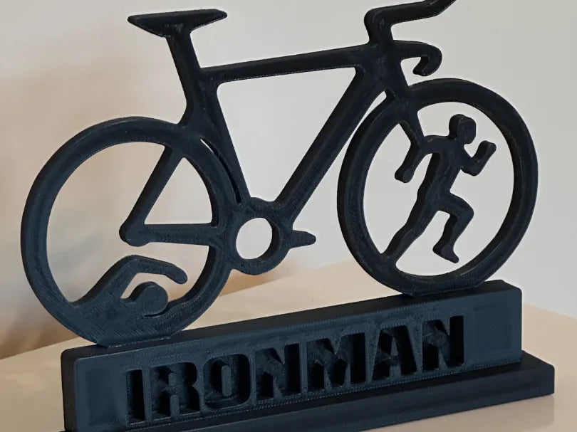 Décoration Ironman Triathlon Natation Vélo Course à Pied - Vélo Print