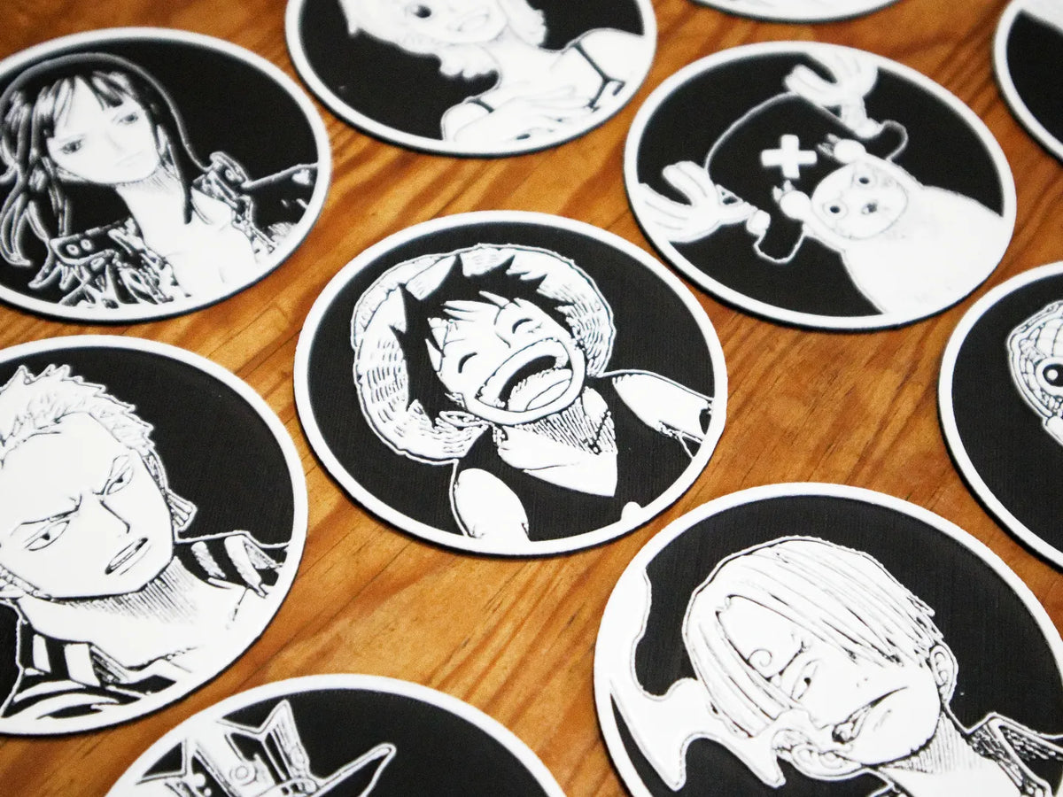 Sous-verres One Piece – 10 unités - Geek Print