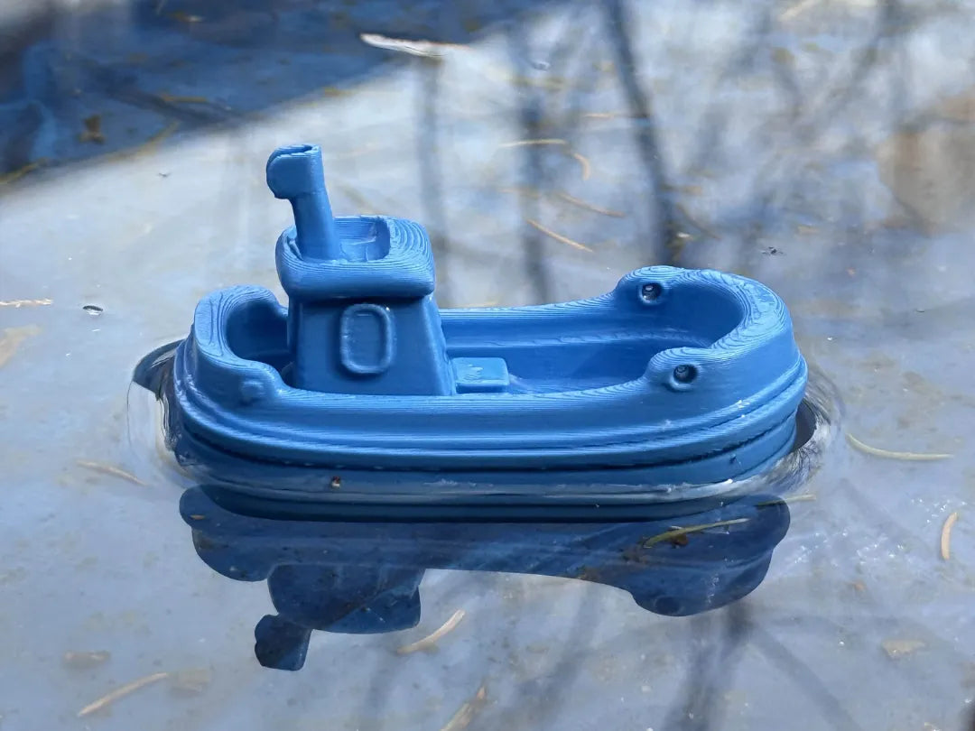 Bateau jouet pour enfants - Maquette Print
