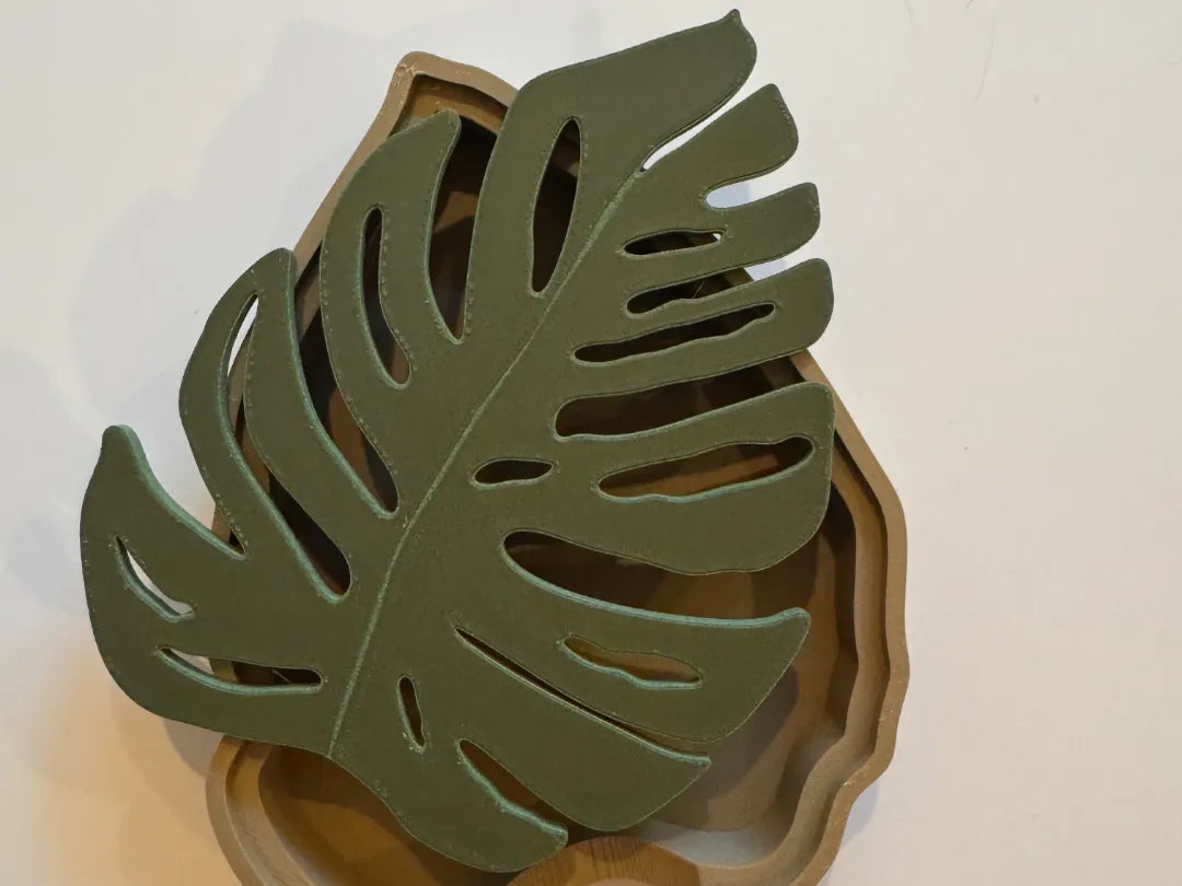 Porte-savon en forme de feuille – modèle 3 - Maison Print