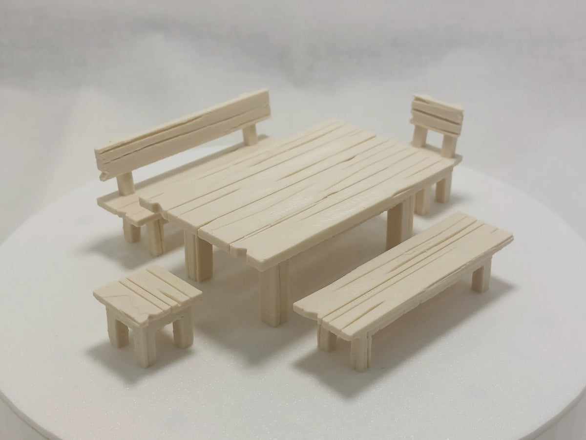 Ensemble de mobilier de taverne – pour JDR et jeux de rôle - Jeux Print