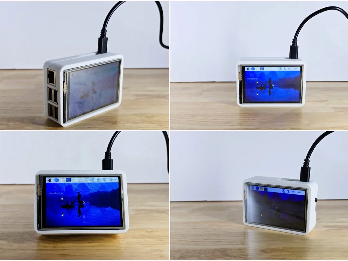 Mini Bureau — Un boîtier Pi pour écran RPi 3,5 pouces - Tech Print