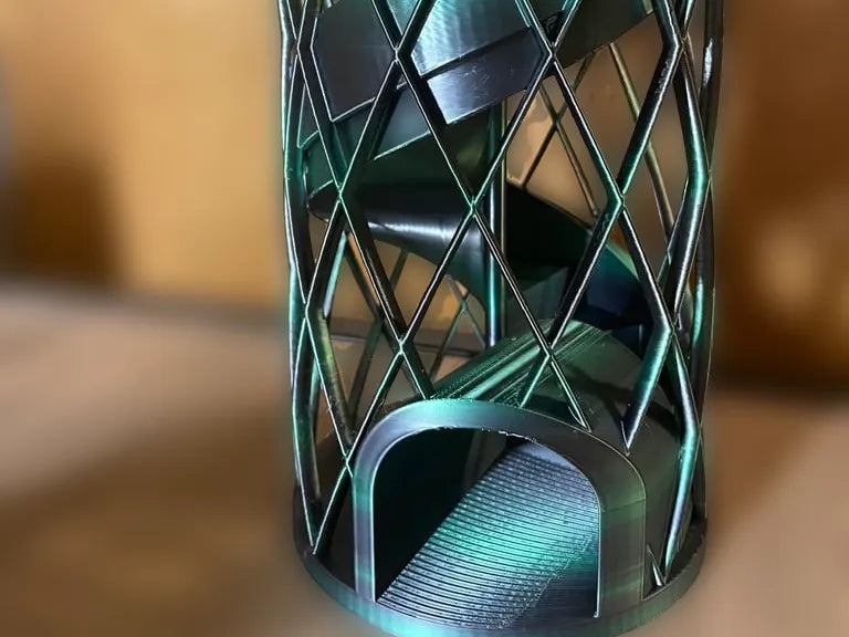 Tour de dés spirale - Geek Print