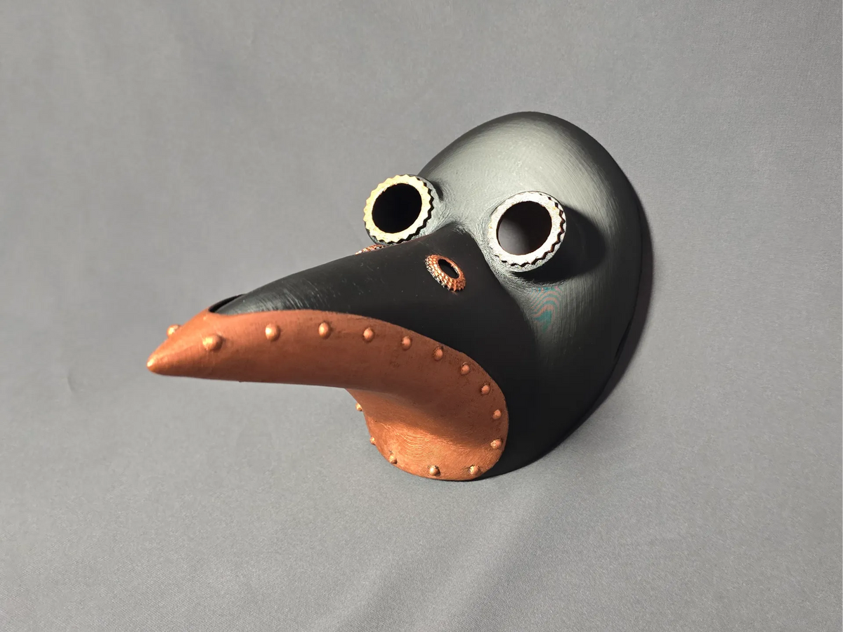 Masque de médecin de la peste – modèle 4 - Cosplay Print