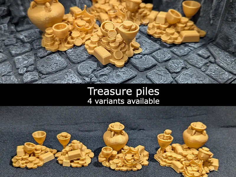Monceaux de trésors - Terrain dispersé JDR - Jeux Print