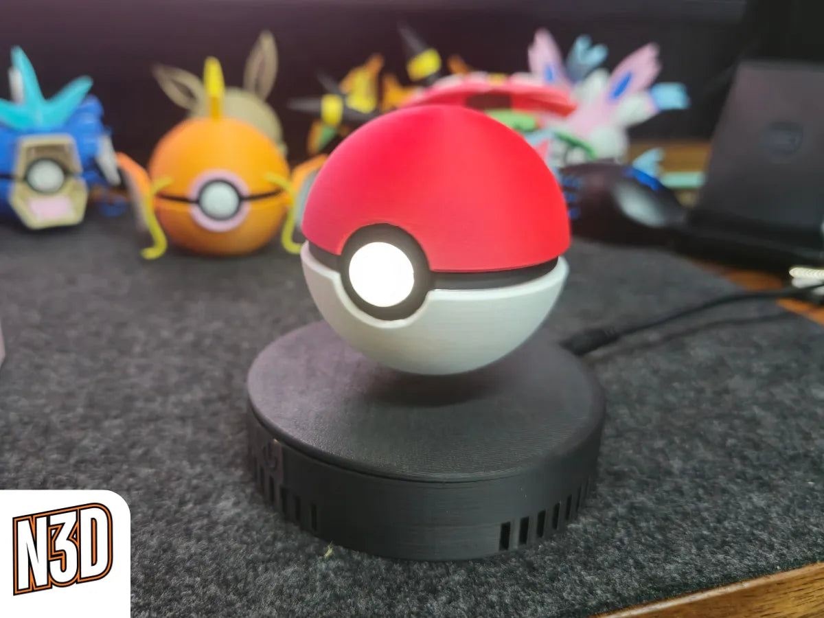 Pokéball à lévitation magnétique - Science Print