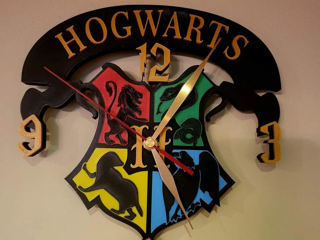 Horloge de Poudlard – Harry Potter - Geek Print