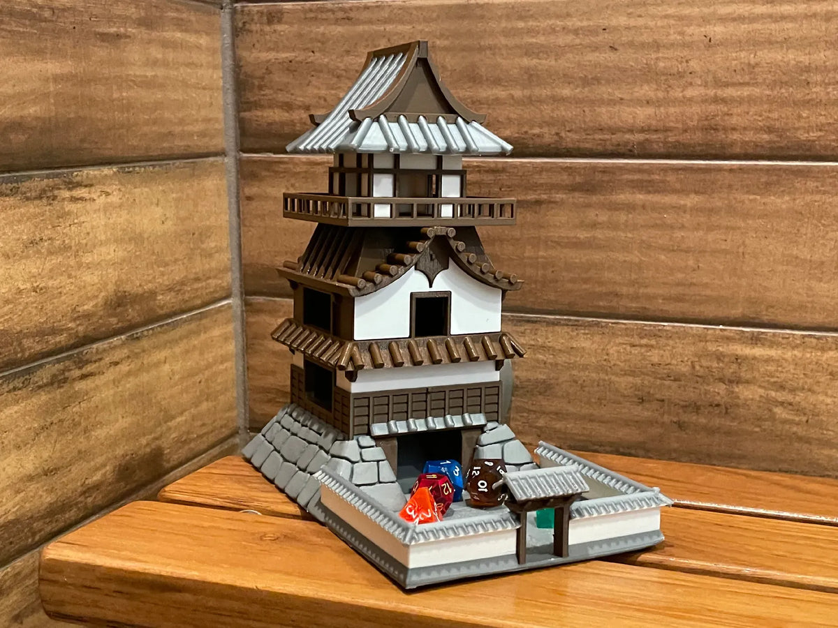 Tour de dés Château Japonais - Geek Print