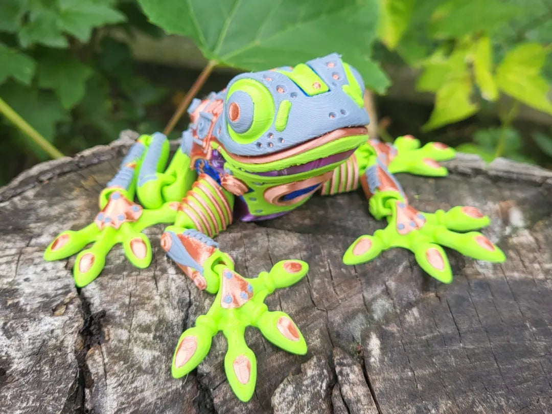 Adorable grenouille articulée - Geek Print