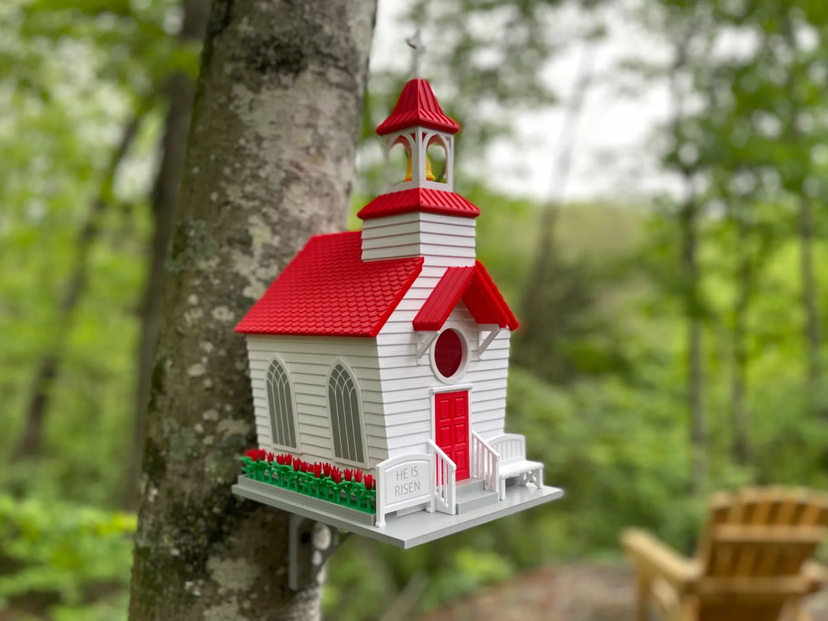 Nichoir en forme de chapelle - Outdoor Print