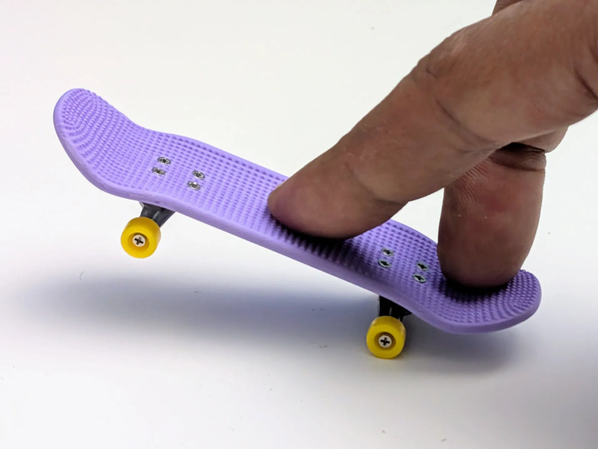 Fingerboard adhérent compatible avec les trucks Tech Deck - Vélo Print