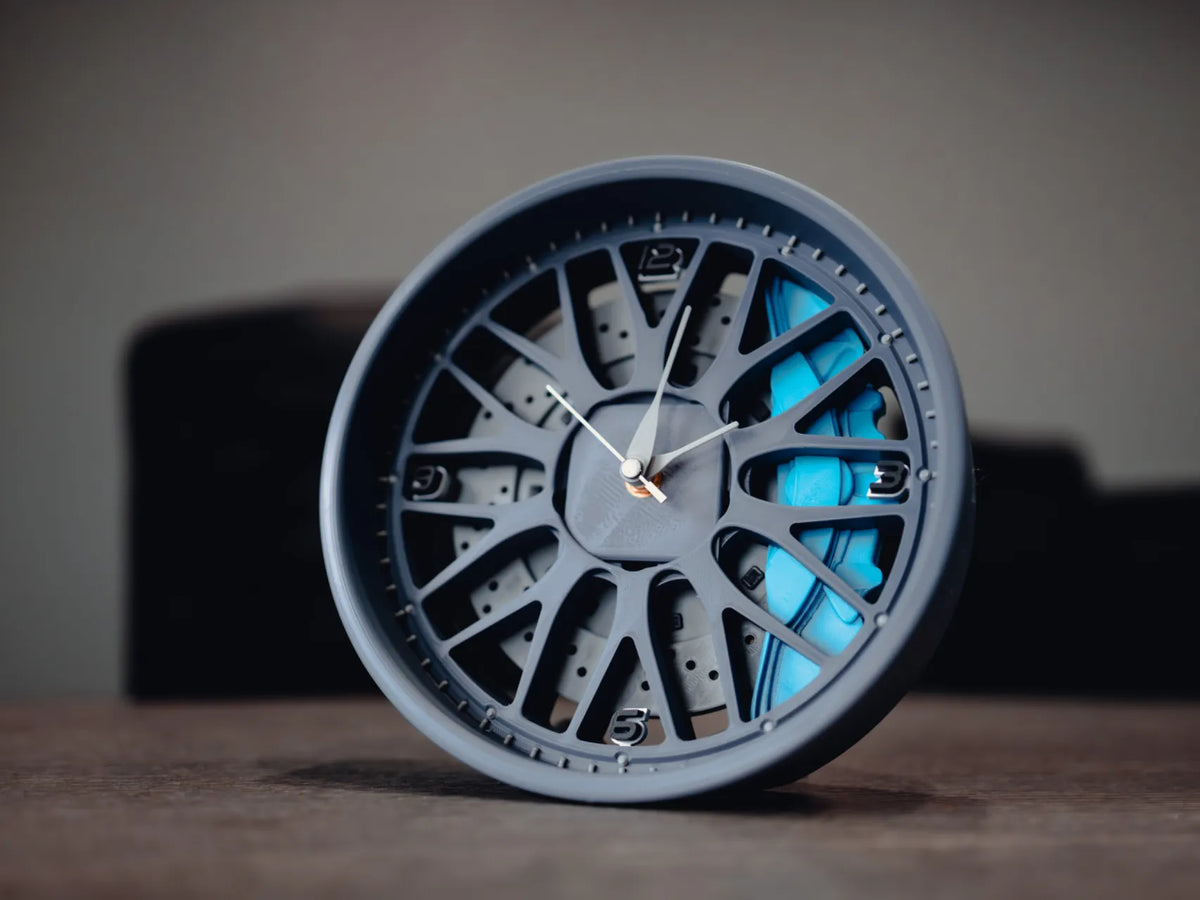 Horloge à roue BBS LM - Modèle imprimable en 3D - Maison Print