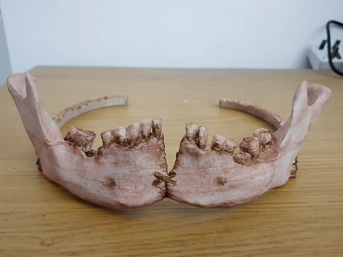 Couronne de mandibule de guerrier vaudou - Cosplay Print