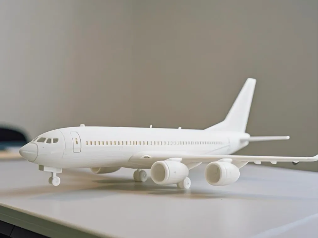 Boeing Airplane Model - Maquette Print