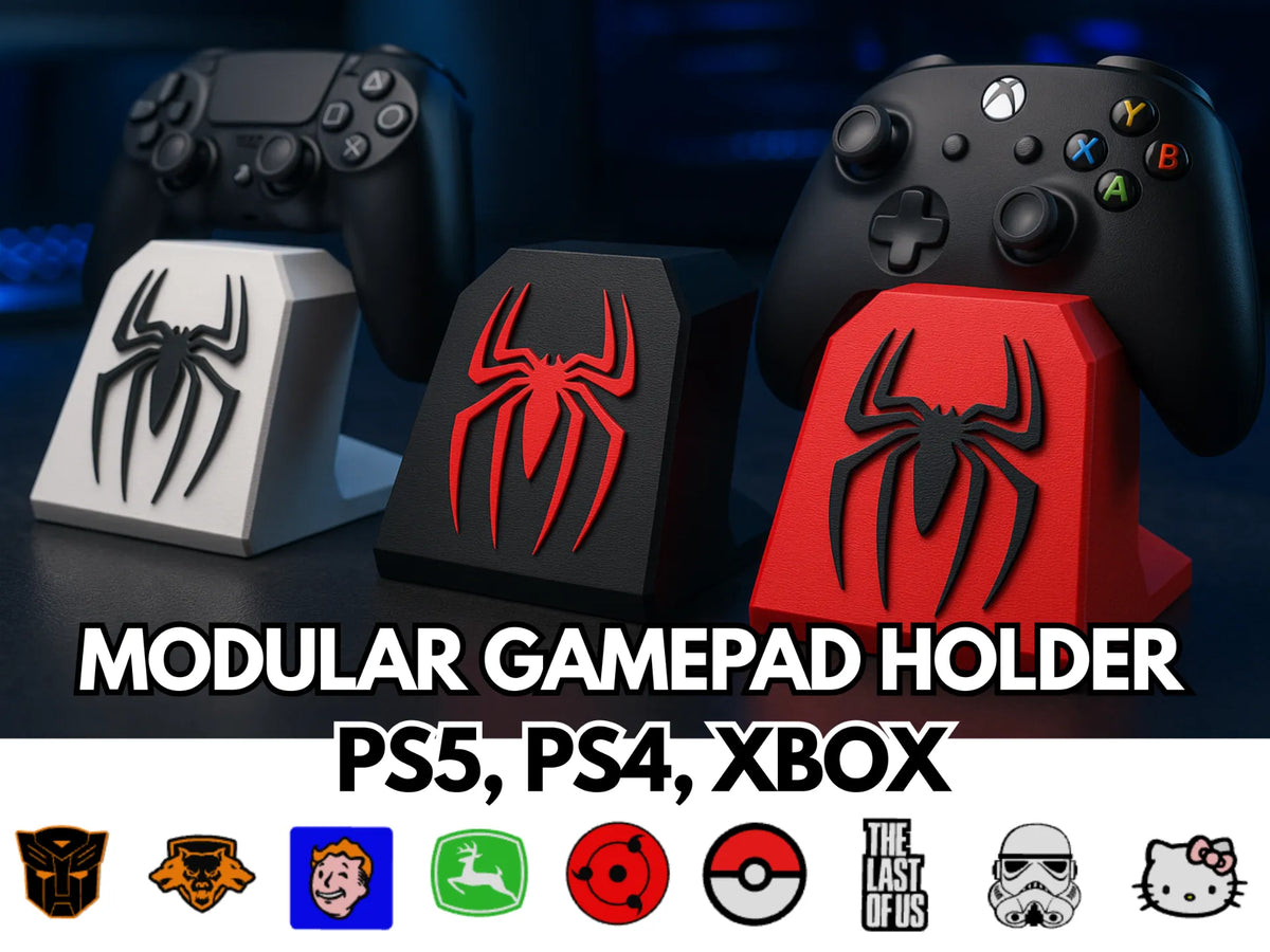 Support de manette personnalisable – PS5/Xbox/Switch Pro - Jeux Print