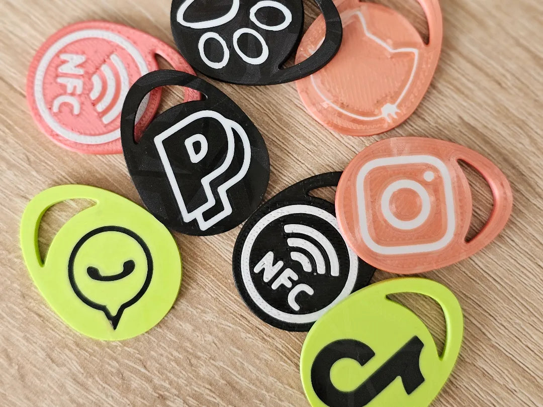 Porte-clés NFC élégants - NFC Print