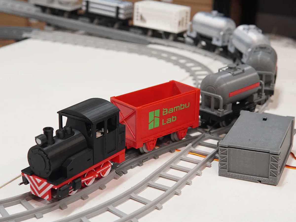 Modèle de train Xiaoqiang - Maquette Print