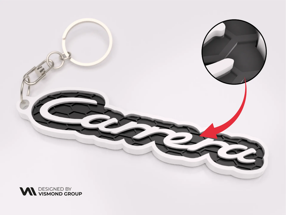 Porte-clés Porsche Carrera - Auto Print