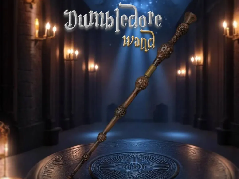 La baguette de sureau de Dumbledore - Cosplay Print