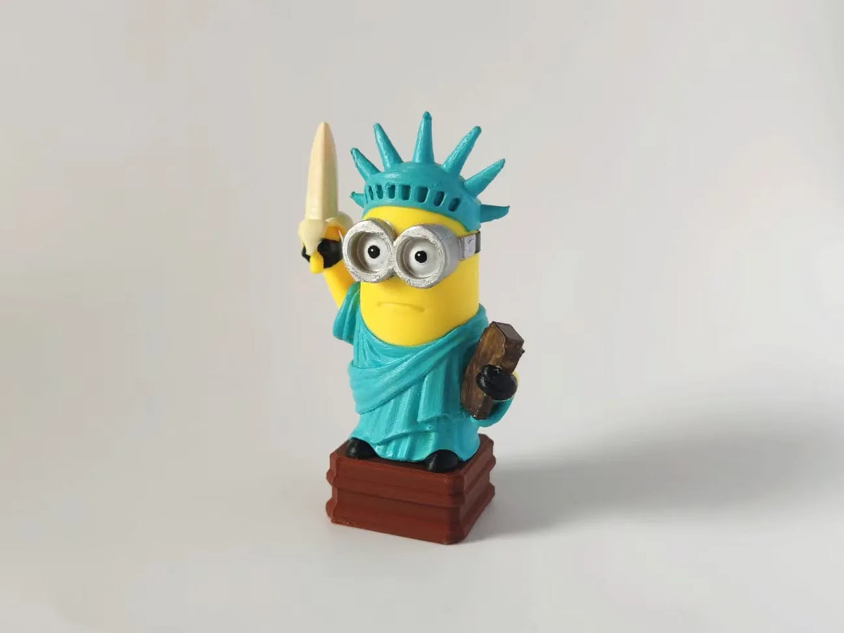 Statue de Minion liberty - Voyage Print