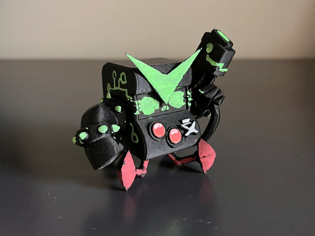 Virus 8-bit Brawlstars 7cm de haut - Geek Print
