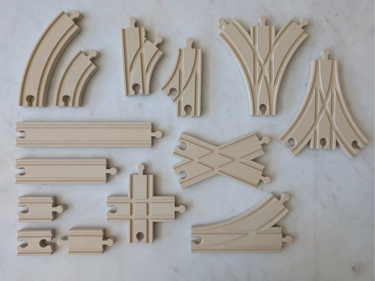 Répliques de rails de train Brio - Maquette Print