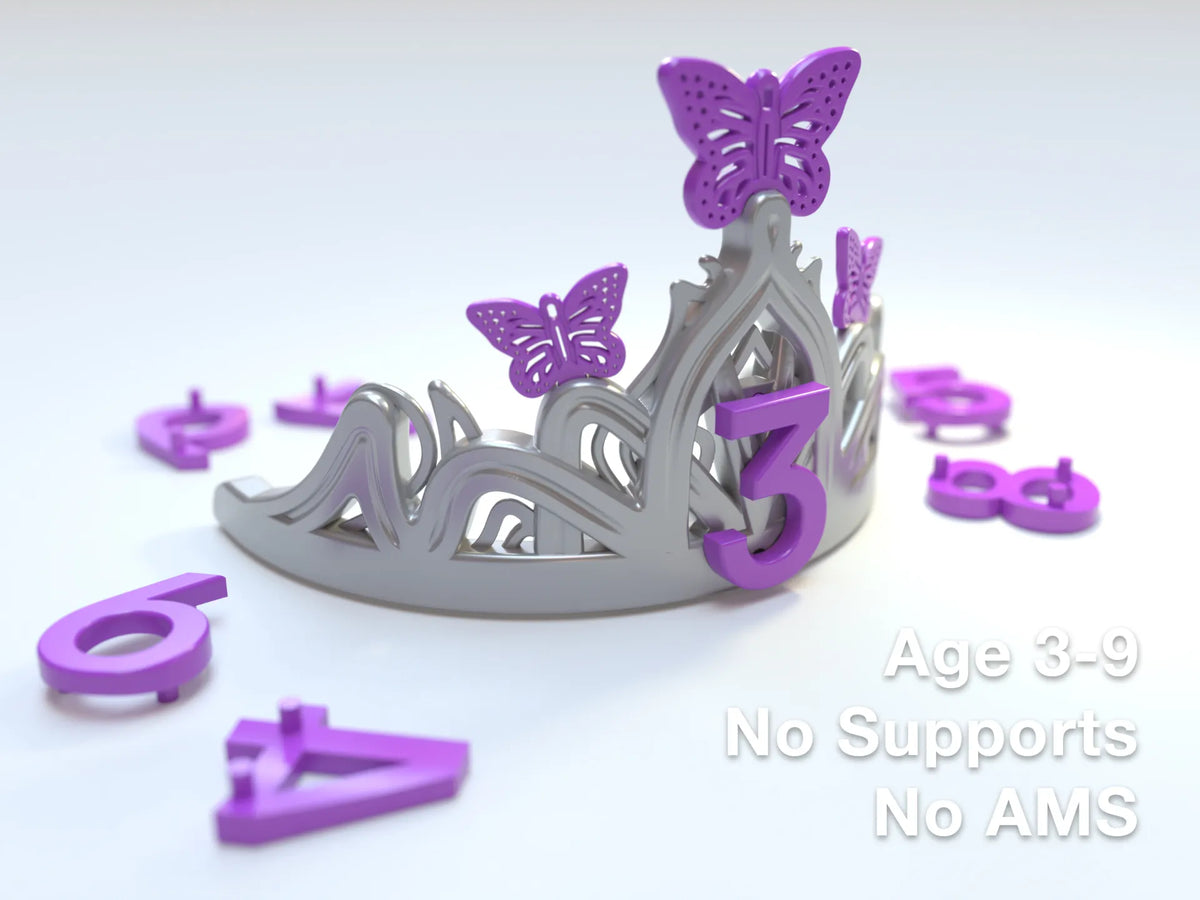 Couronne papillon pour anniversaire - Cosplay Print