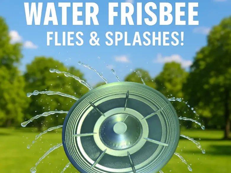 Frisbee Aquatique – Vole et Éclabousse - Outdoor Print