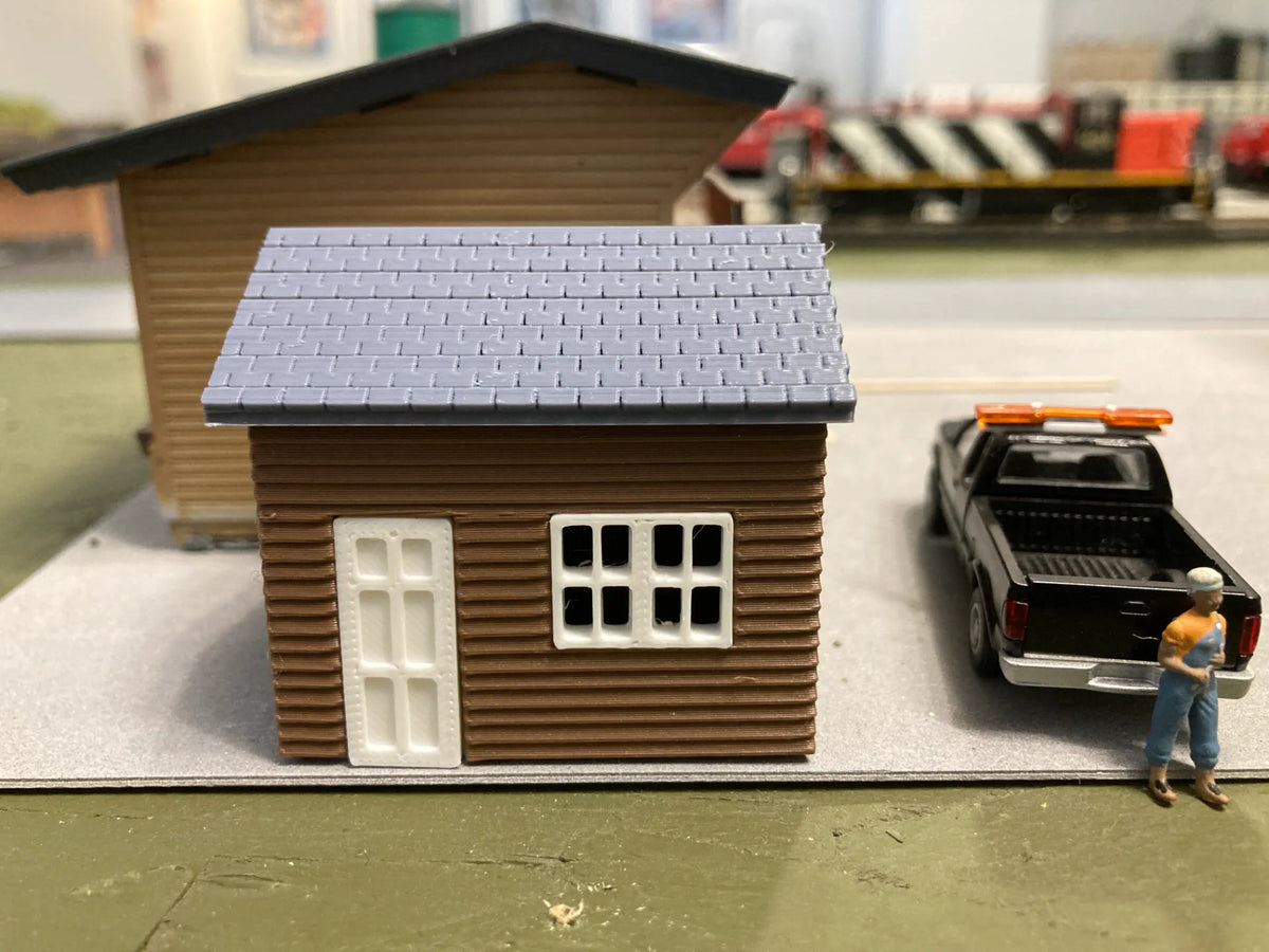 Remise - Échelle HO - Maquette Print