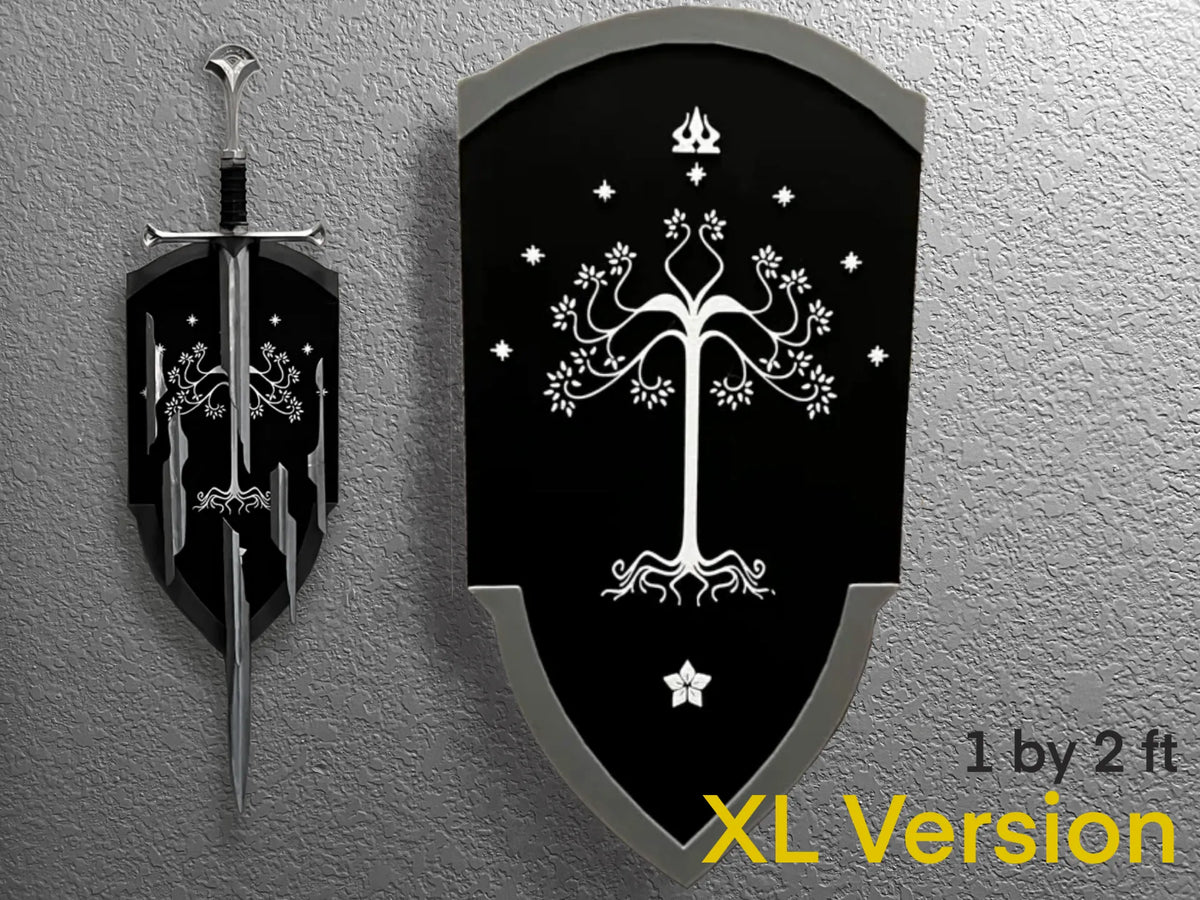 Bouclier du Gondor - Le Seigneur des Anneaux - 60 x 60 cm - Geek Print