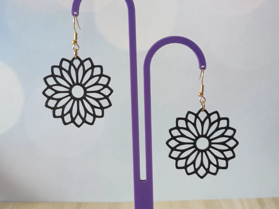 Pendentif Fleur Mandala - Art Print