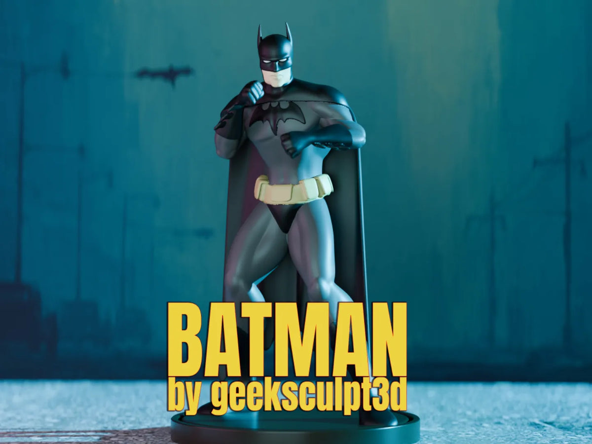 Figure d'action héroïque de Batman pour collectionneurs et fans - Figurine Print
