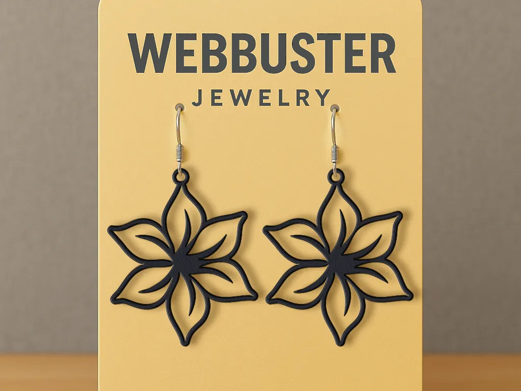 Boucles d'oreilles Fleurs de Dévotion - Bijoux Print