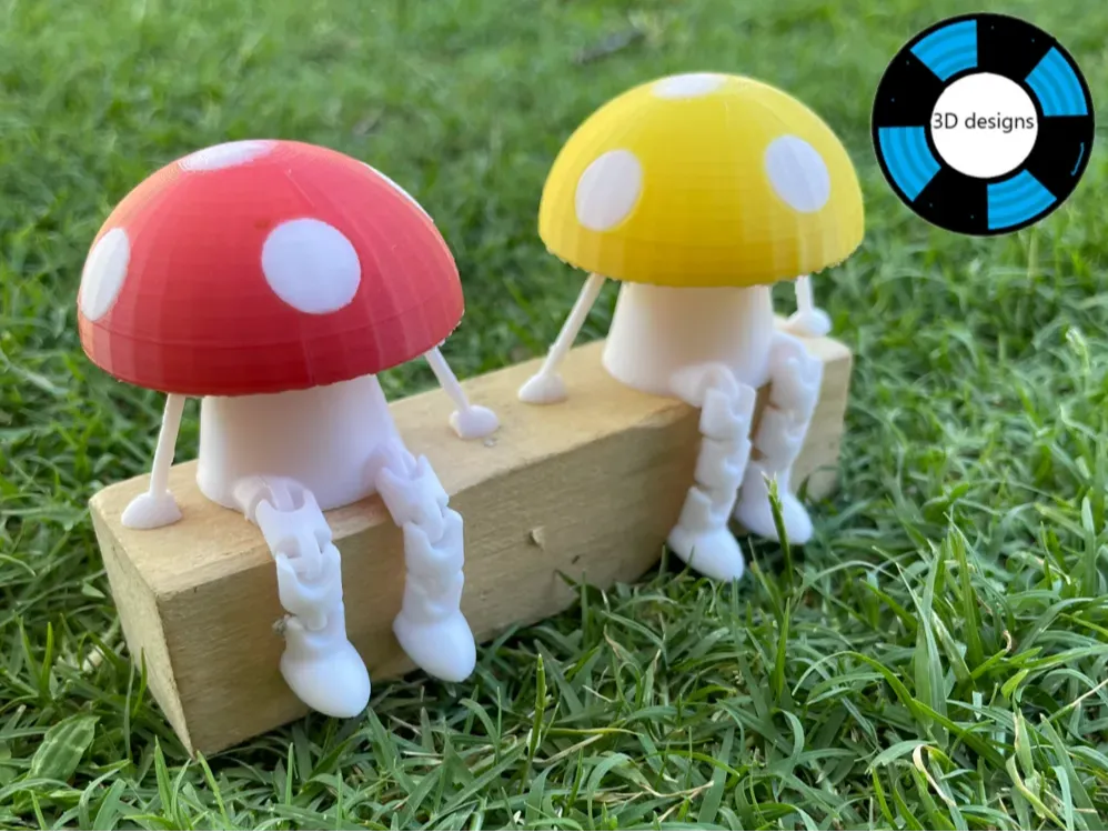 Champignon articulé à bras - Mécanique Print