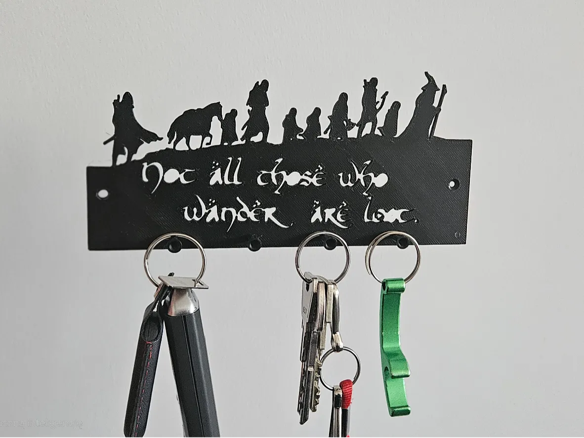 Porte-clés mural Le Seigneur des anneaux - Geek Print